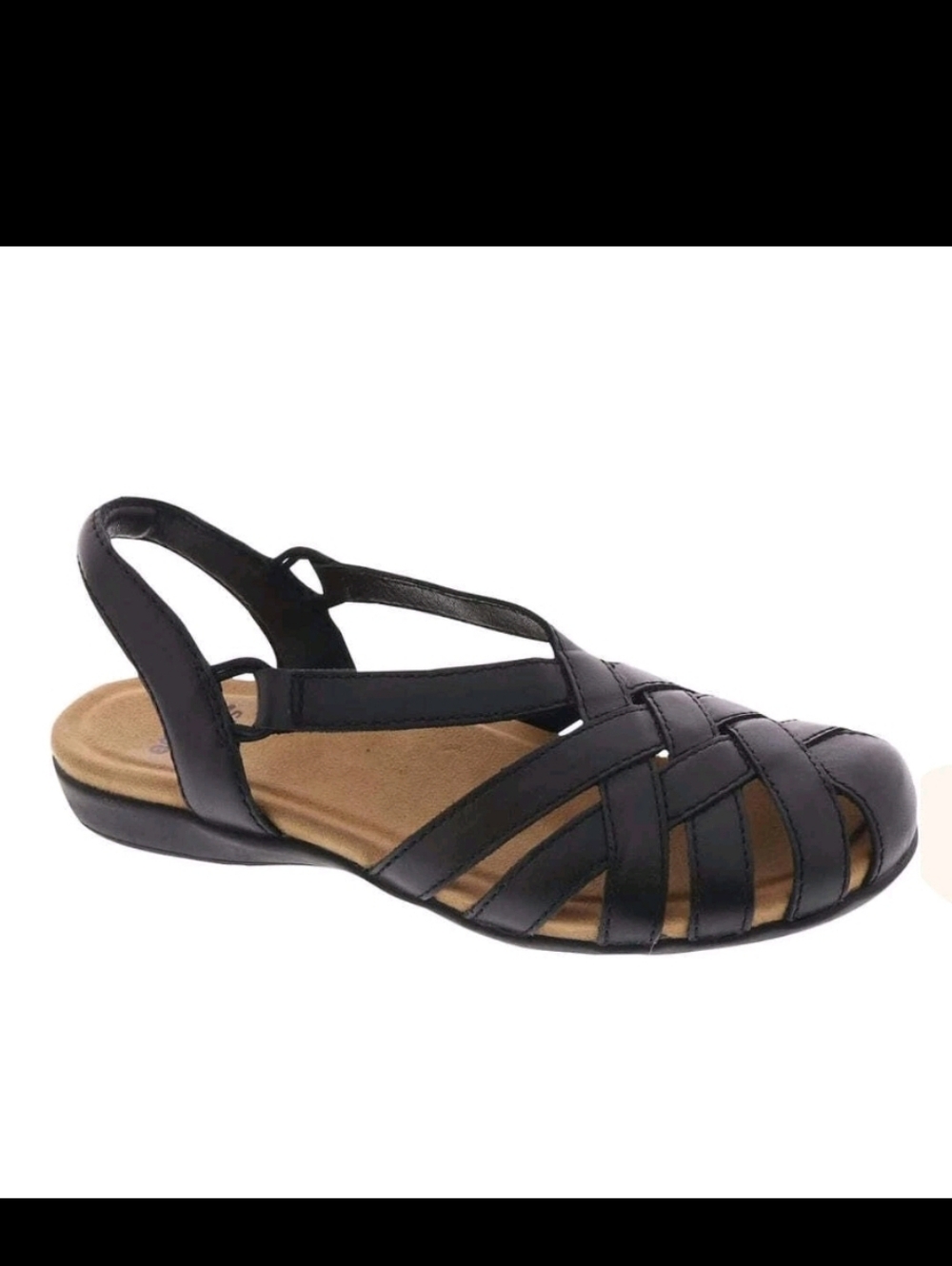 Earth Origins Women’s Berri Sandal - ETBERRI BLACK 001 - Picture 2 of 9